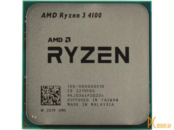 Процессор AMD Ryzen 3 4100 MPK (cooler BOX в комплекте) (100-100000510MPK) Soc-AM4